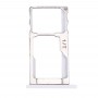 Para Meizu Meilan metal SIM + SIM / bandeja de tarjeta Micro SD (blanco)