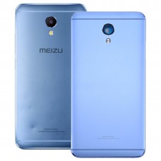 MeizuのM5注用バックカバー（ブルー）