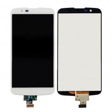 LCD Screen and Digitizer Full Assembly for LG K10 Lte / K10 2016 / K410 / K420 / K420N / K430 / K430DS / K430DSF / K430DSY (White)