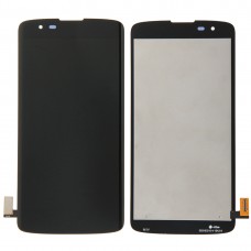 LCD ეკრანზე და Digitizer სრული ასამბლეას LG K8 (Black)