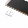 SIM картата тава + Micro SD / SIM Card тава за LG G5 / H868 / H860 / F700 / LS992 (сиво)