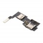 IM ბარათი და SD Card Reader Flex Cable for LG Optimus G Pro / F240
