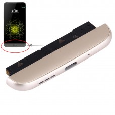 Дно (Зарядка Dock + мікрофон + динамік дзвінка зумера) модуль для LG G5 / H840 / H850 / H845 (Gold)