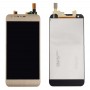 for LG X Cam / K580 / K580I / K580Y LCD Screen and Digitizer Full Assembly(Gold)