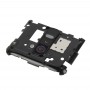 Zurück Platten-Gehäuse-Kamera-Objektiv-Panel für LG G2 / D802 / D800 (Black)