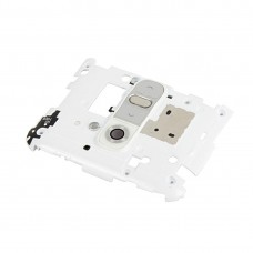 Tillbaka Plate Housing kameralinsen Panel för LG G2 / D802 / D800 (White)