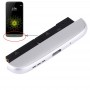 (Зарядка Dock + мікрофон + динамік дзвінка зумера) модуль для LG G5 / F700S, Kr версія (срібло)