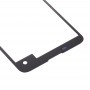 Ekran zewnętrzny przedni szklany obiektyw dla LG X Ekran / K500 / K500N (czarny)