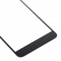 Frontscheibe Äußere Glasobjektiv für LG X-Schirm / K500 / K500N (Schwarz)
