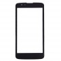Front Screen Outer Glass Lens for LG K7 / MS330 (Black)