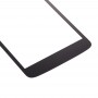 Frontscheibe Äußere Glasobjektiv für LG K7 / MS330 (weiß)