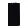 LCD Screen and Digitizer Full Assembly with Frame for LG K10 (Black)