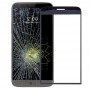 LG G5用のフロントスクリーンの外側ガラスレンズ（ブラック）