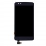 Ekran LCD Full Digitizer Montaż z ramą dla LG K8 2017 Dual SIM X240 X240H X240F X240K (czarny)