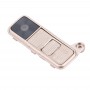Back Camera Lens Cover + Power Button + Volume Button for LG K8(Gold)