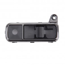 Zurück Camera Lens Cover + Power-Taste + Volumen-Knopf für LG K7 (Schwarz)
