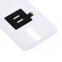 Copertura posteriore con chip NFC per LG K10 (Bianco)