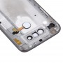 LG G5用バックカメラレンズ＆指紋ボタンとメタルバックカバー（グレー）