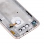 Metall-rückseitige Abdeckung mit rückseitigem Camera Lens & Fingerprint-Knopf für LG G5 (Gold)