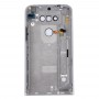 Металлическая задняя крышка с задним объективом камеры и отпечатками пальцев Кнопки для LG G5 (серебро)