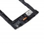 עבור LG C90 H500 תיכון מסגרת Bezel עם רמקול Ringer באזר & אחוריים מצלמת עדשה & כפתור הבית