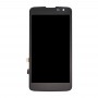 LCD екран и Digitizer Пълното събрание за LG Q7 / X210 (черен)