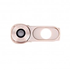Back Camera Lens Cover + Power Button for LG V10 / H986 / F600(Gold) 