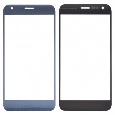 Front Screen Outer Glass Lens for LG X Cam / K580 (Silver) 