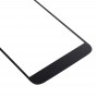 Ekran zewnętrzny przedni szklany obiektyw do LG X500 (czarny)