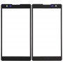 Front Screen Outer стъклени лещи за LG X Мощност / K220 (черен)