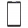 Front Screen Outer Glass Lens for LG X Power / K220 (Black)