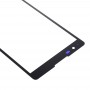 Front Screen Outer Glass Lens for LG X Power / K220 (Black)