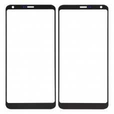 Передний экран Outer стекло объектива для LG G6 / H870 / H872 / H870DS / LS993 / VS998 / US997 (черный)