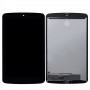 за LG G Pad F 7.0 / LK430 LCD екран и Digitizer Пълното събрание (черен)