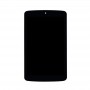 LG G Pad F 7.0 / LK430 LCD képernyő és digitalizáló Teljes Assembly (fekete)