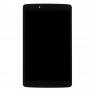 LCD ekraan ja Digitizer Full Assamblee LG G Pad 8,0 / V490 / V480 (must)