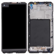 Ekran LCD Full Digitizer Montaż z ramą dla LG V20 VS995 VS996 LS997 H910 (czarny)