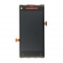 Pantalla LCD y digitalizador Asamblea con marco completo para HTC 8X (rojo)