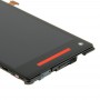 HTC 8X（赤）用のフレームとLCDスクリーンとデジタイザのフルアセンブリ