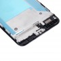 para LCD marco de HTC uno X9 frontal de la carcasa del bisel de la placa (plata)