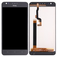 LCD екран и Digitizer Пълното събрание за HTC Desire 825 (черен) 