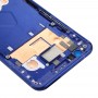 för HTC U11 Front Housing LCD Frame Bezel Plate (mörkblå)
