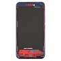 for HTC U11 Front საბინაო LCD ჩარჩო Bezel Plate (წითელი)