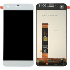 Schermo LCD e Digitizer Assemblea completa per HTC Desire 10 Pro (bianco) 