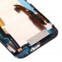 LCD képernyő és digitalizáló Teljes Szerelés Test & Front Glass Lens Cover HTC One M8 (Top + alsó) (fekete)