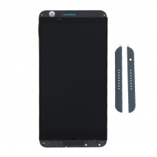 Pantalla LCD y digitalizador Asamblea con marco completo para HTC Desire 820 (Negro) 