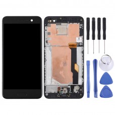 LCD Screen and Digitizer Full Assembly with Frame for HTC U Play (Black)
