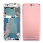 Full Housing Cover (Front Housing LCD Frame Bezel Plate + Back Cover) for HTC One A9(Pink)