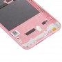 Полная крышка корпуса (передняя панель Корпус LCD рамка ободок Тарелка + задняя крышка) для HTC One A9 (розовый)