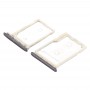 SD Card Tray + SIM Card Tray for HTC 10 / One M10(Grey)